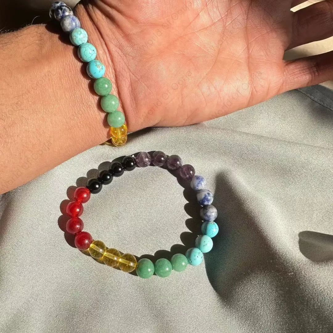 7 Chakra Bracelet – Complete Energy Alignment Blend