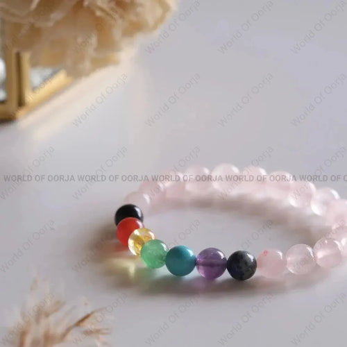 7 Chakra with Rose Quartz – Alignment & Love Blend