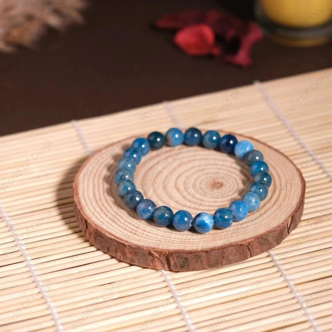 Blue Apatite Bracelet – The Stone of Communication