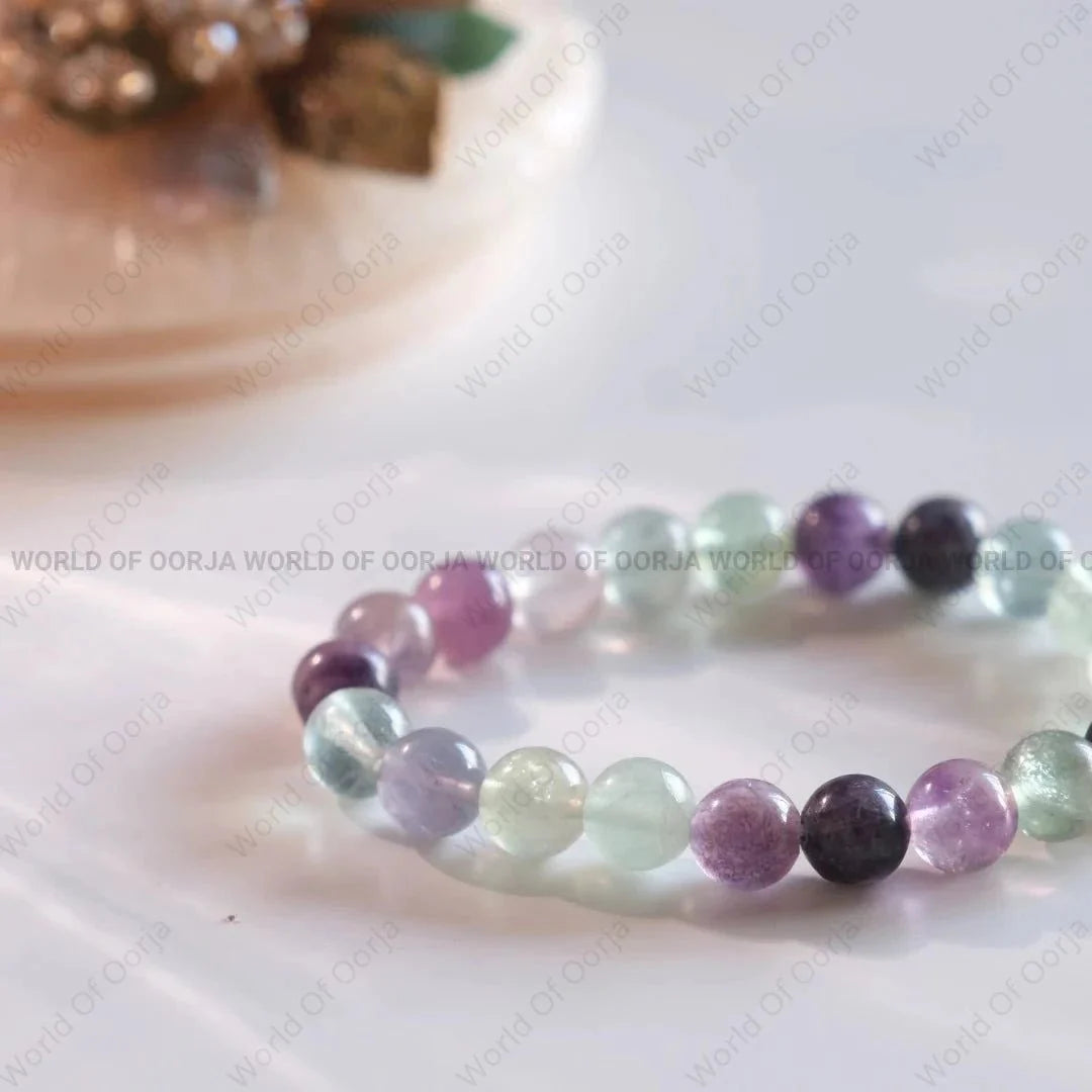 Multi-Fluorite Bracelet – The Genius Stone