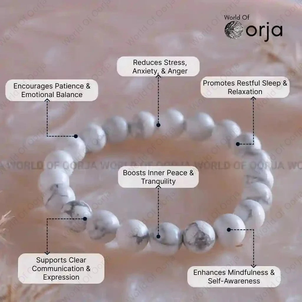 Howlite Bracelet – The Patience Stone
