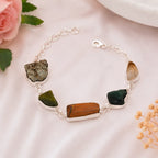 Raw Dhan Yog Bracelet – Uncut Crystal Wealth Chain