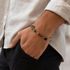 Raw Dhan Yog Bracelet – Uncut Crystal Wealth Chain